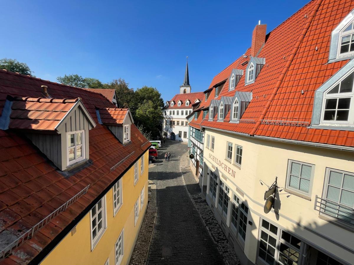 Ferienwohnung Augenblick - Stylisches Apartment In Der Besten Altstadtlage Von Erfurt Zewnętrze zdjęcie