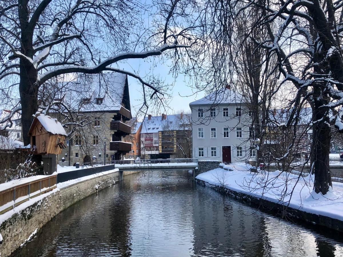 Ferienwohnung Augenblick - Stylisches Apartment In Der Besten Altstadtlage Von Erfurt Zewnętrze zdjęcie