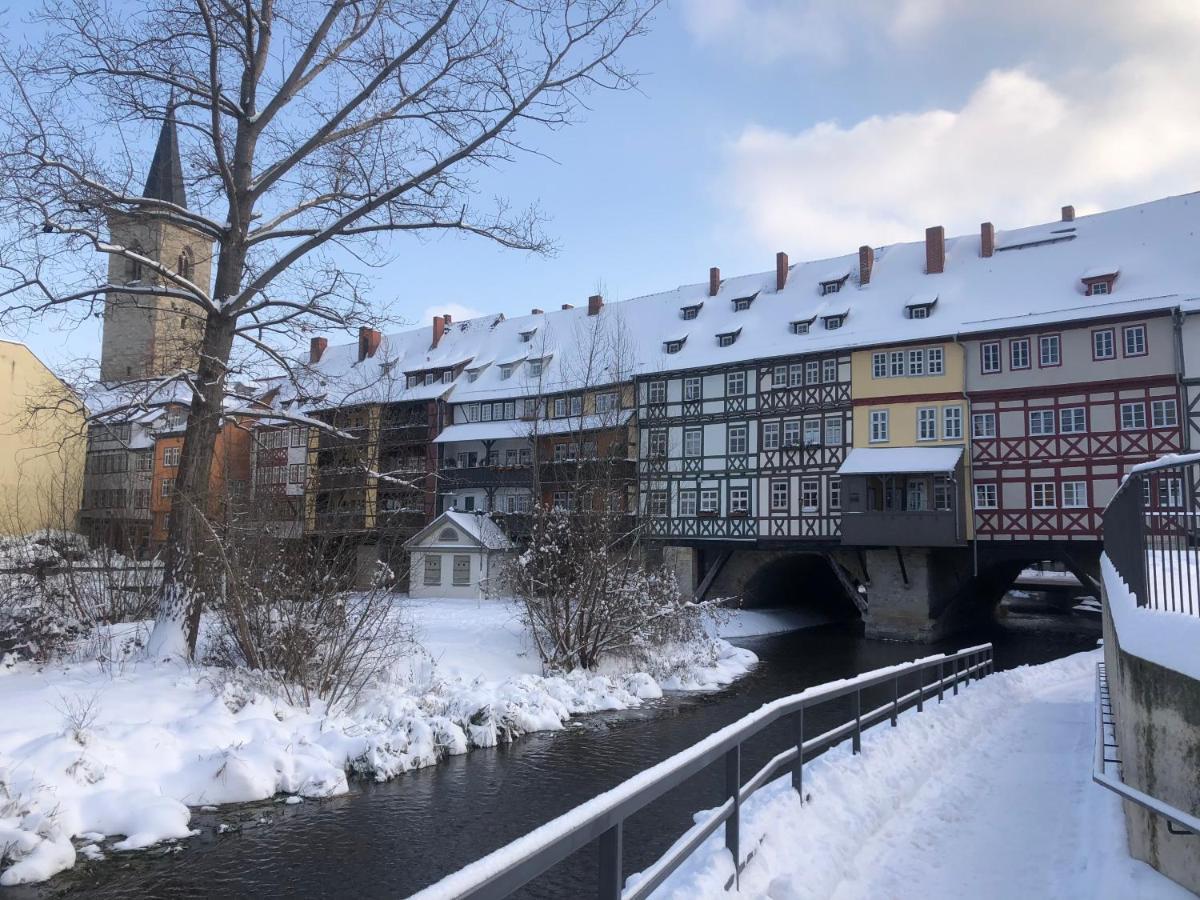Ferienwohnung Augenblick - Stylisches Apartment In Der Besten Altstadtlage Von Erfurt Zewnętrze zdjęcie